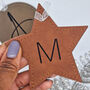 Initial Christmas Faux Leather Bauble, thumbnail 4 of 4
