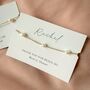 Personalised Freshwater Pearl Bracelet, 18 K Gold Plated, thumbnail 1 of 5