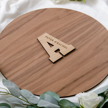 Personalised Initial Wedding Guestbook Sign, 9 of 10