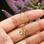 Tiny Butterfly Pendant Necklace, thumbnail 2 of 12
