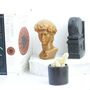 Large Bust Of David In Eco Wax, thumbnail 6 of 8