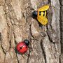 Ladybird And Bumble Bee Garden Wall Ornament, thumbnail 1 of 5