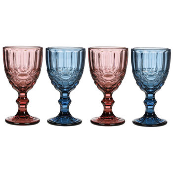 Set Of Four Sapphire And Amethyst Goblets, 2 of 6