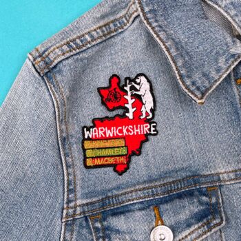 Warwickshire County Sew On Patch, 2 of 2