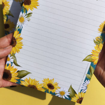 Sunflowers A5 Notepad, 5 of 5