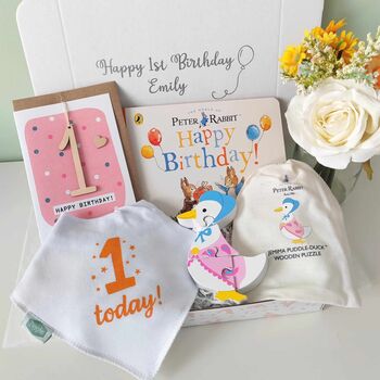 First Birthday Girl Gift Box, 2 of 12