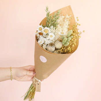 Natural Market Style Dried Flower Bouquet, 5 of 5
