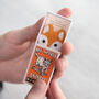 Wool Felt Fox Spirit Animal In A Matchbox, thumbnail 2 of 7
