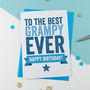 Birthday Card For Grampy, Grandad, Gramps, thumbnail 1 of 3