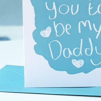 Can't Wait For You To Be My Dad Father's Day Card, 4 of 8