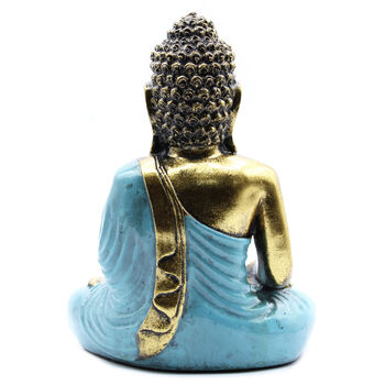 Teal And Gold Buddha Large, 5 of 7
