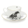 Horse And Pearls Bone China Cup And Saucer, thumbnail 2 of 5