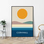 Cornwall Travel Poster Print, thumbnail 1 of 1