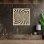 085 Abstract Wall Art 3D Wooden Hanging Home Decor, thumbnail 6 of 9