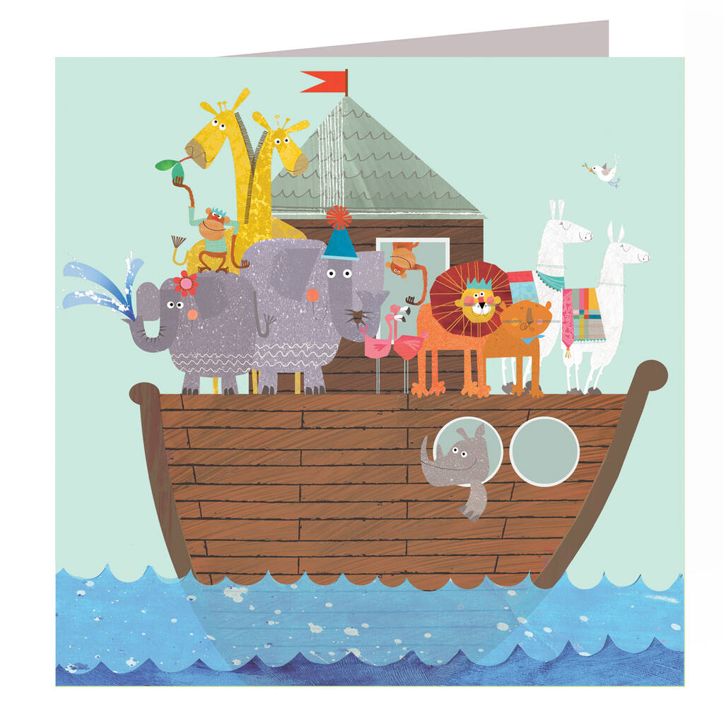 Noah's Ark Card By Kali Stileman Publishing