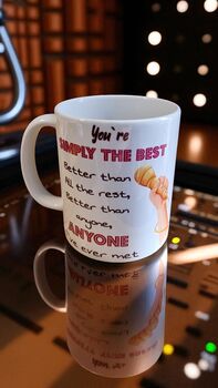 Tina Turner Inspired Mug Gift Simply The Best Gift, Birthday Gifts, 2 of 6