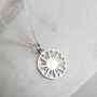 Supernova Token Charm Necklace Sterling Silver, thumbnail 1 of 10