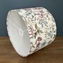 Whinfell Blush Pink Floral Drum Lampshades, thumbnail 6 of 9