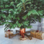 Copper Metal Christmas Tree Stand, thumbnail 1 of 2