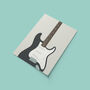 Stratocaster Guitar Print | Guitarist Music Poster, thumbnail 5 of 11