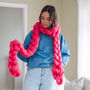 Chunky Knitted Rapunzel Scarf, thumbnail 3 of 3