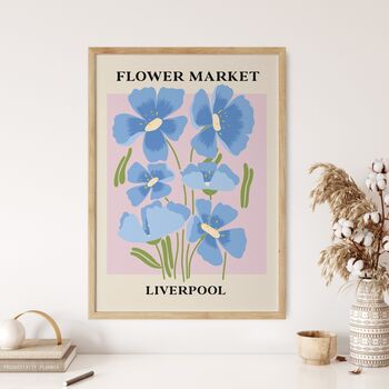 Flower Market Liverpool Print, 3 of 5