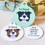 Staffordshire Bull Terrier Personalised Name Tag, thumbnail 9 of 12