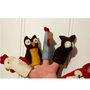 Personalised Finger Puppet Theatre And Puppets, thumbnail 3 of 12
