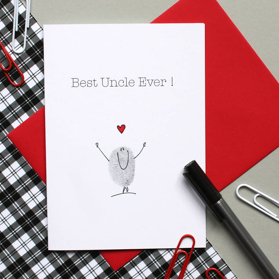 Best Ever Uncle Card