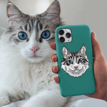 Personalised Pet Portrait iPhone And Samsung Case, 6 of 10