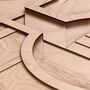 Plywood Barbican Lake Architecture Relief, thumbnail 6 of 7