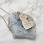 Personalised Twin Heart Necklace For Mum, thumbnail 2 of 2