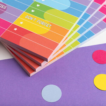 Today's Tasks A5 Daily Planner Notepad, 7 of 7