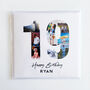 Personalised 19th Birthday Photo Collage Card, thumbnail 6 of 8