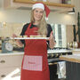 Personalised Adult And Child Christmas Aprons, thumbnail 2 of 3