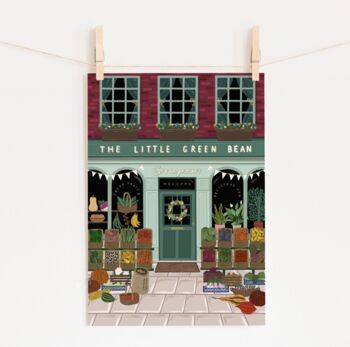 Greengrocers Shop Front Print, 2 of 3