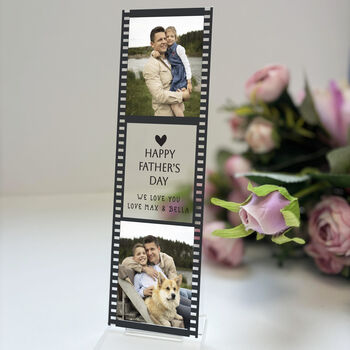 Personalised Acrylic Film Reel Photo Stand, 2 of 5