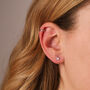 Hollow Hearts Ear Cuff, thumbnail 3 of 4