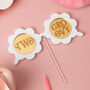 Daisy Sunglasses Personalised Cake Topper, thumbnail 3 of 4