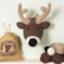 Giant Deer Head Knitting Kit, thumbnail 1 of 8