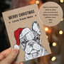 Dog Christmas Cards Pack Personalised, thumbnail 5 of 8
