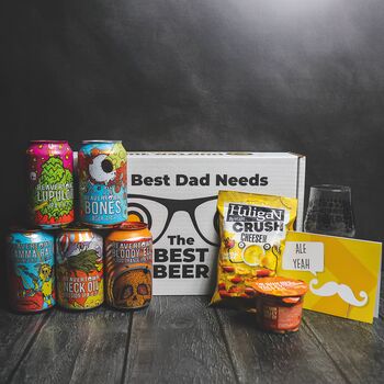Best Dad Beavertown Craft Beer Gift Set For Him, 3 of 9