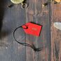 Personalised Leather Decanter Tag Gift, thumbnail 8 of 10