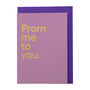 'From Me To You' Streamable Song Card, thumbnail 1 of 2