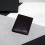 Personalised Men's Rfid Leather Trifold Card Holder, thumbnail 2 of 6