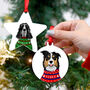 Christmas Jumper Dog Hanging Decoration Personalised, thumbnail 11 of 12