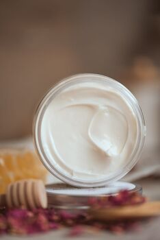 Organic Beeswax, Rose And Geranium Face And Neck Cream, 4 of 4