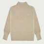 T Lab Leila Natural White Lambswool Womens Jumper, thumbnail 5 of 10