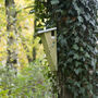 Fsc® Pine Treecreeper Nest Box With Zinc Roof 41.5cm, thumbnail 6 of 6