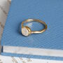 Birthstone Ring In Silver Or 18ct Gold Vermeil, thumbnail 8 of 11